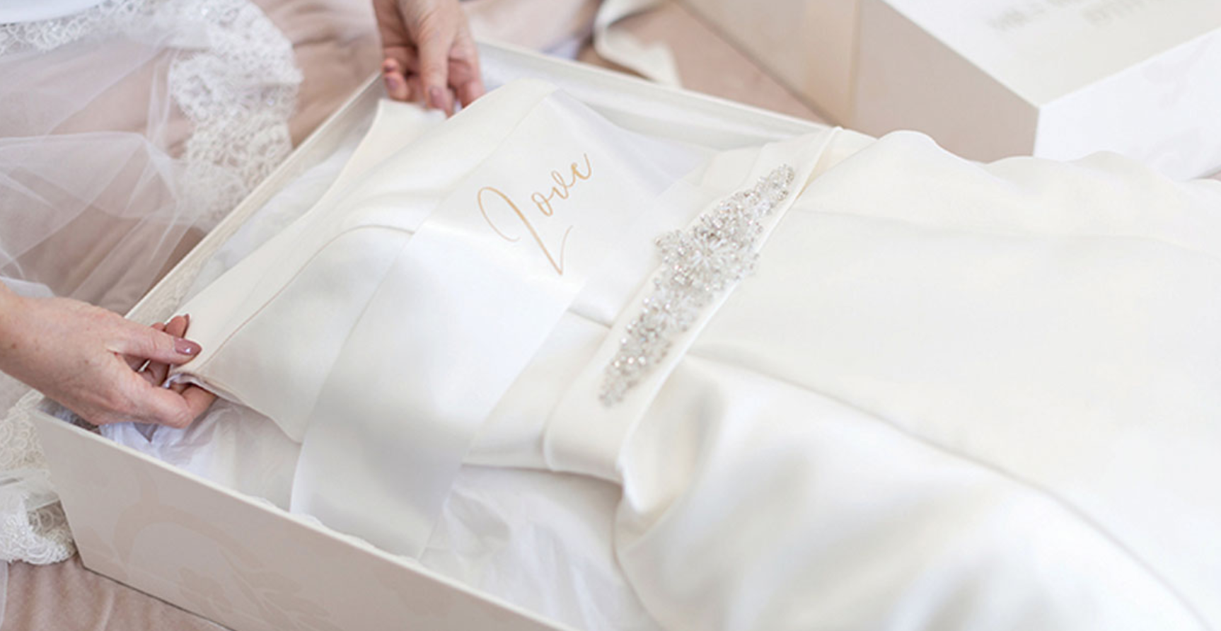 How should I store my wedding dress after the wedding?. Desktop Image